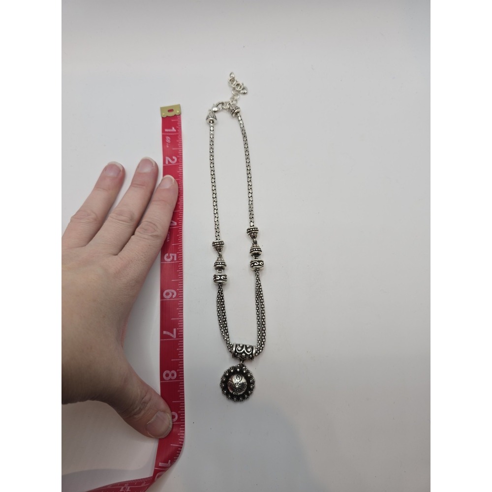 Brighton Double Strand Rondall‎ Charm Necklace Reversible